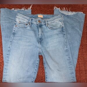 NWOT MOTHER The Weekender Fray Jeans